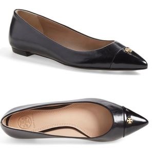 NEW Tory Burch FairFord Flat - Black